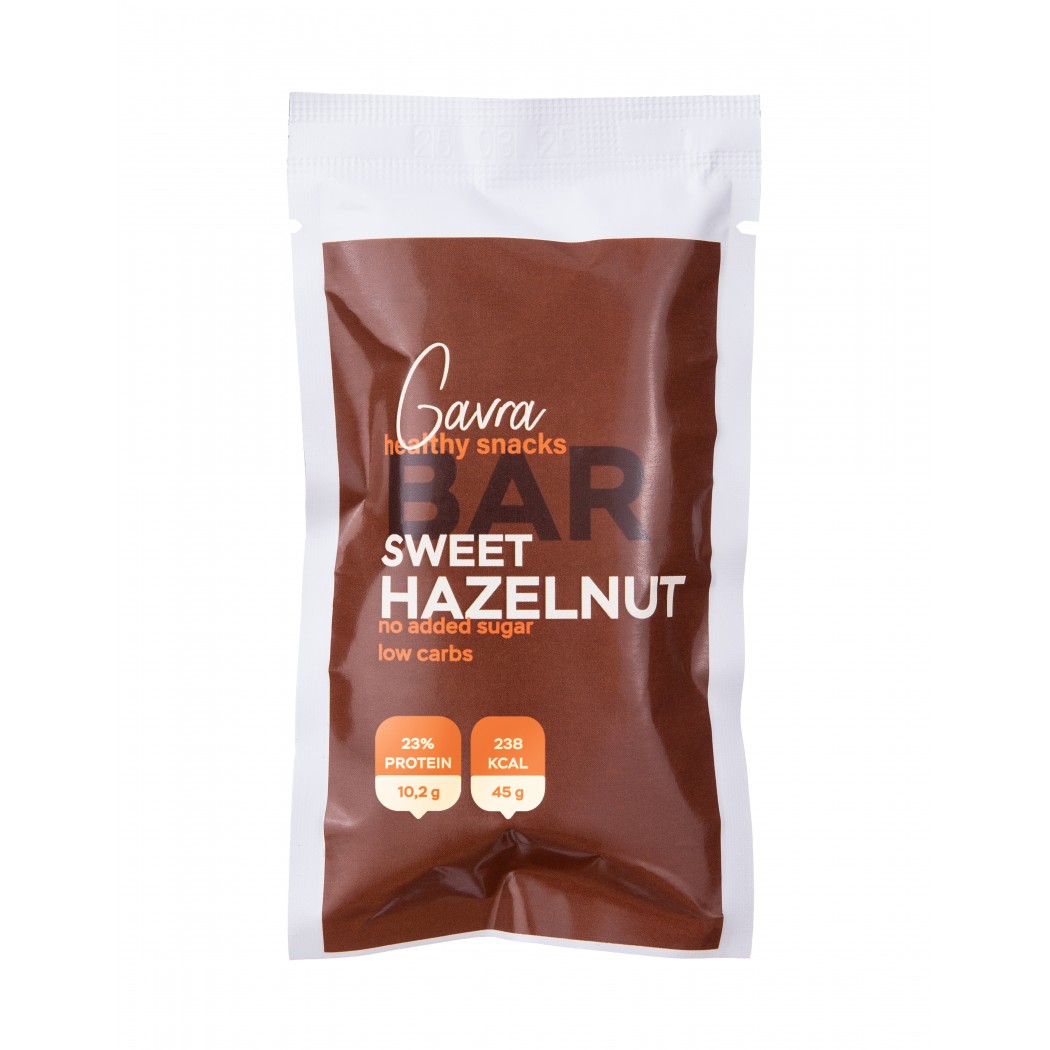 Крафтовий протеїновий батончик Sweet hazelnut 